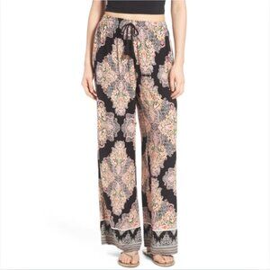 Band of Gypsies BOG Bohemian Flowy/Wide Leg Drawstring Pants Medium